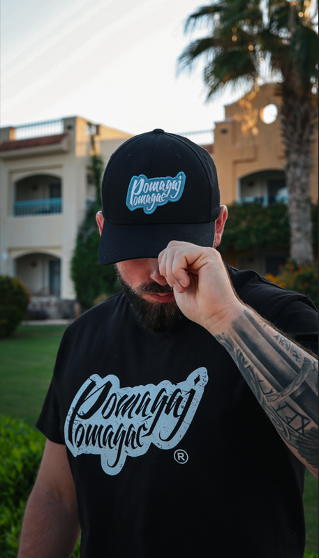 Full Cap Black Pomagaj Pomagać