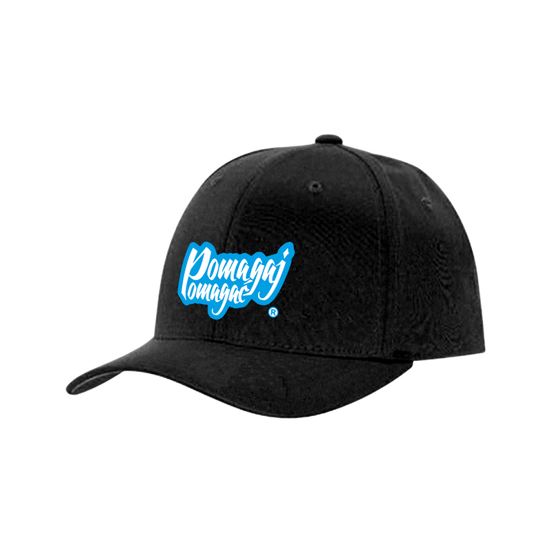 Full Cap Black Pomagaj Pomagać