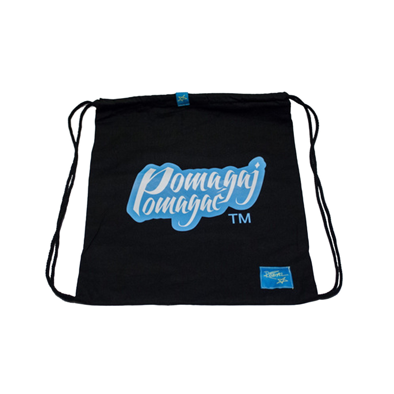 Worek Pomagaj Pomagać Czarny